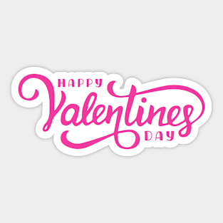 Happy Valentines Day Sticker